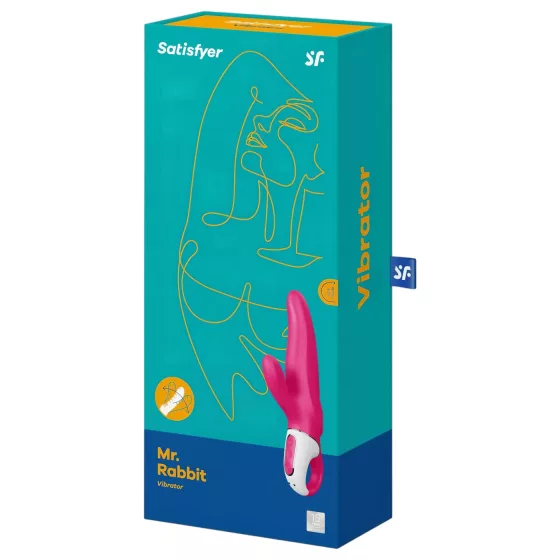 Satisfyer Mr. Rabbit - Waterproof Clitoral Vibrator (Pink)