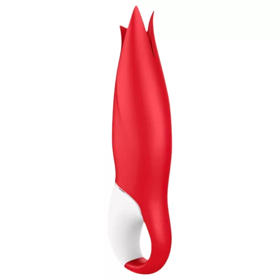 Satisfyer Power Flower - Rechargeable, Waterproof Vibrator (Red)