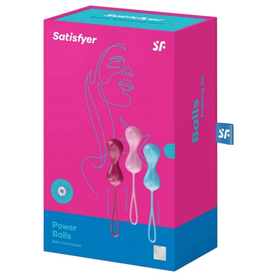 Satisfyer Power Balls - Set of 3 Progressive Kegel Balls