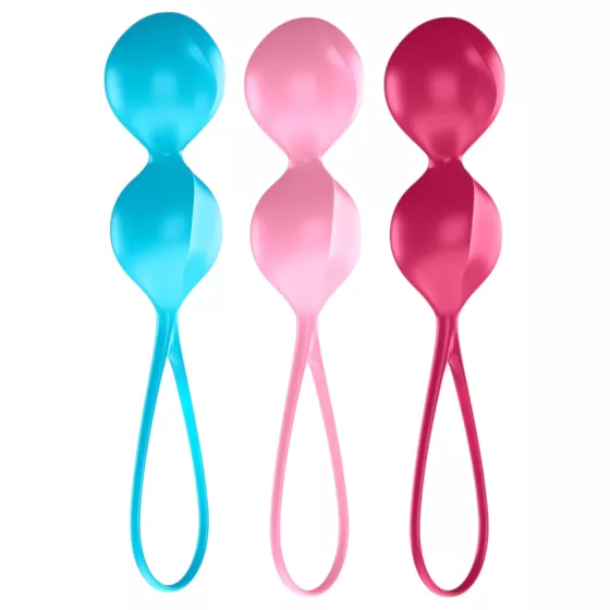 Satisfyer V Balls - Duo Kegel Ball Set (3-Piece)