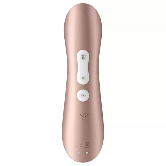Satisfyer Pro 2+ - rechargeable clitoral vibrator (brown)