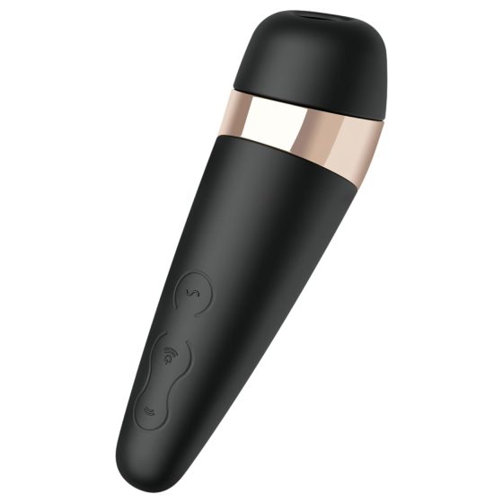 Satisfyer Pro 3+ - Waterproof Rechargeable Clitoral Stimulator (Black)