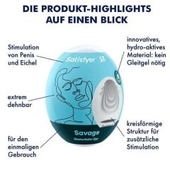 Satisfyer Egg Savage - masturbation egg (1pcs)