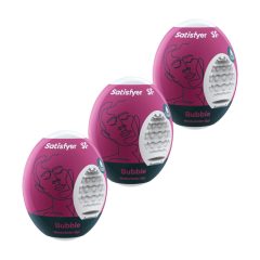 Satisfyer Egg Bubble - masturbation egg set (3pcs)