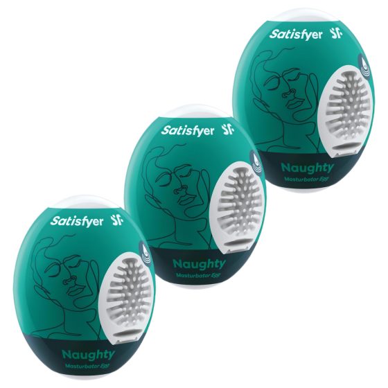 Satisfyer Egg Naughty - Egg Vibrator Set (3-Pack)