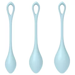   Satisfyer Yoni Power 2 - Geisha Ball Set - Blue (3 Piece Set)