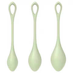 Satisfyer Yoni Power 2 - Green Kegel Ball Set (3 Pieces)