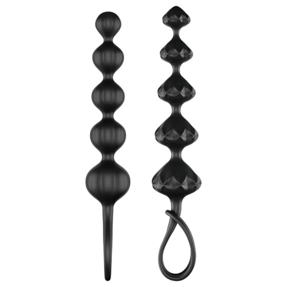 Satisfyer Love Beads - Black Beaded Anal Set