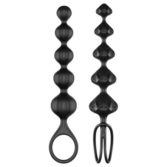 Satisfyer Love Beads - Black Beaded Anal Set
