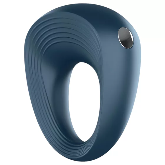 Satisfyer Power Ring - waterproof vibrating penis ring (grey)