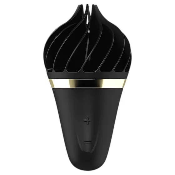 Satisfyer Sweet Treat - rechargeable rotating clitoral vibrator (black)