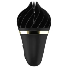   Satisfyer Sweet Treat - Black Rechargeable Spinning Clitoral Vibrator