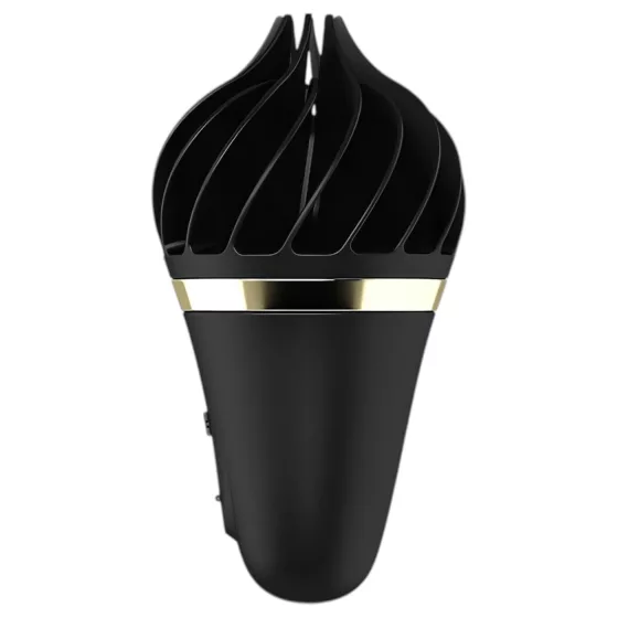Satisfyer Sweet Treat - rechargeable rotating clitoral vibrator (black)