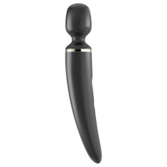   Satisfyer Wand-er Woman - Waterproof Black Massaging Vibrator