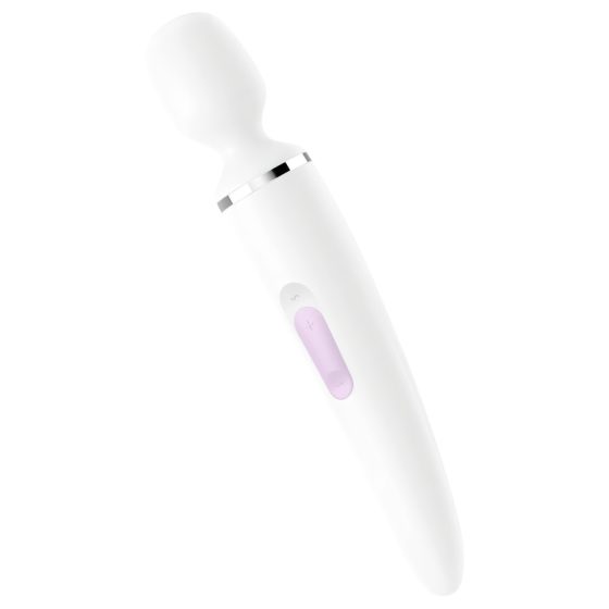 Satisfyer Wand-er Woman - Waterproof Massager Vibrator (White)