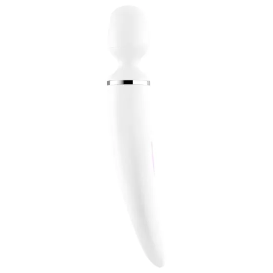 Satisfyer Wand-er Woman - waterproof massage vibrator (white)