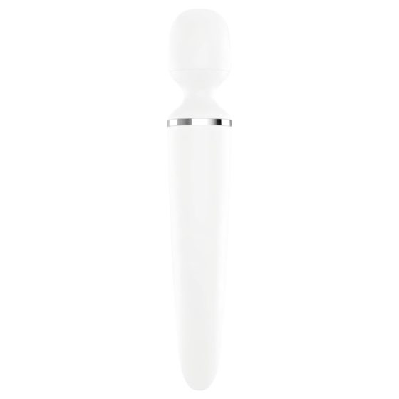 Satisfyer Wand-er Woman - Waterproof Massager Vibrator (White)