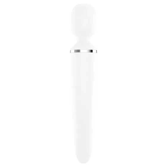 Satisfyer Wand-er Woman - waterproof massage vibrator (white)
