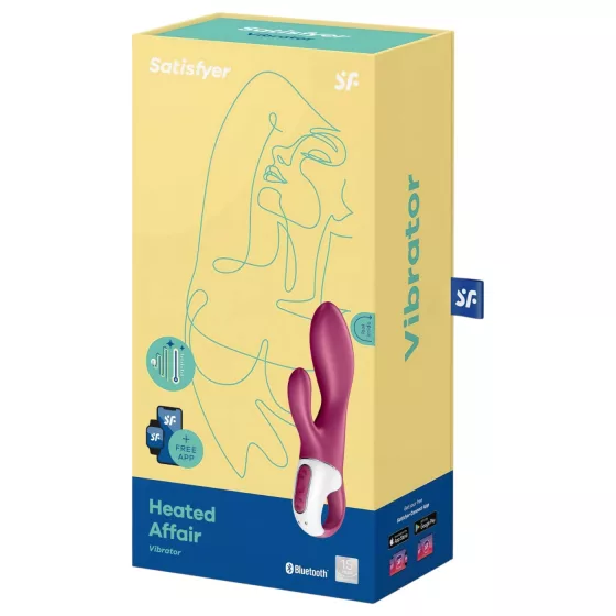 Satisfyer Heated Affair - Warming, Clitoral Vibrator (Red)