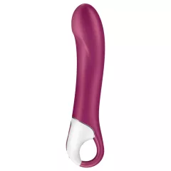   Satisfyer Big Heat - Rechargeable Warming G-Spot Vibrator (Red)