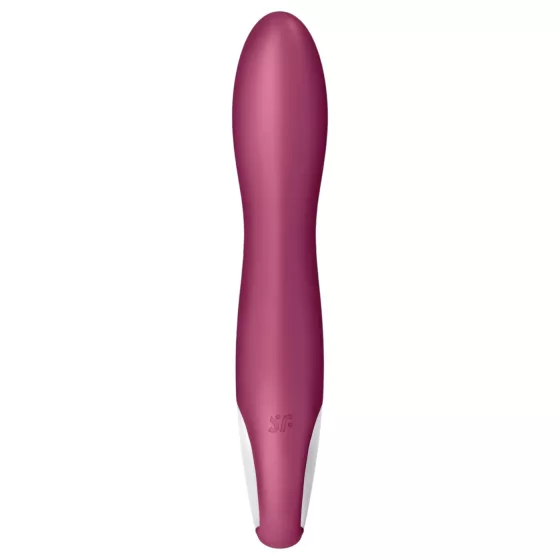 Satisfyer Big Heat - rechargeable, warming G-spot vibrator (red)