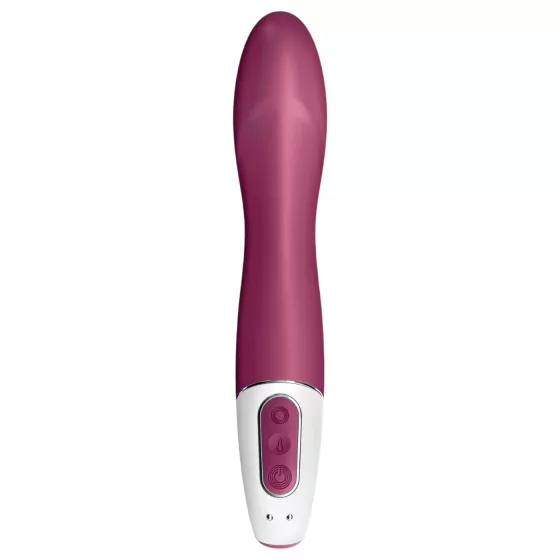 Satisfyer Big Heat - rechargeable, warming G-spot vibrator (red)