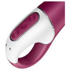   Satisfyer Hot Spot - Rechargeable Warming G-Spot Vibrator (Red)