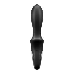   Satisfyer Heat Climax Plus - smart, warming, lever anal vibrator (black)