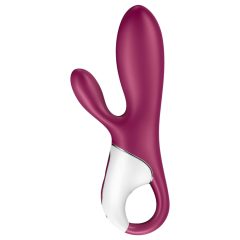   Satisfyer Hot Bunny - Smart Warming Vibrator with Clitoral Arm (Red)