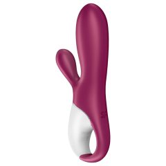   Satisfyer Hot Bunny - Smart Warming Vibrator with Clitoral Arm (Red)