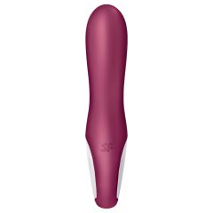  Satisfyer Hot Bunny - Smart Warming Vibrator with Clitoral Arm (Red)