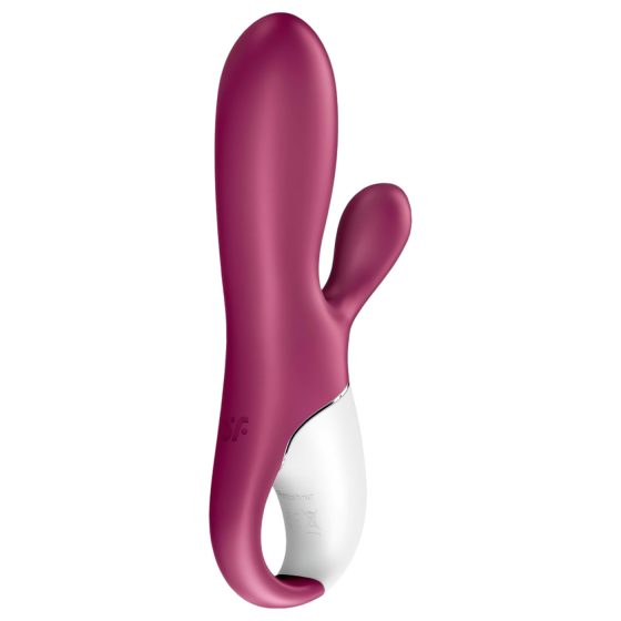 Satisfyer Hot Bunny - Smart Warming Vibrator with Clitoral Arm (Red)