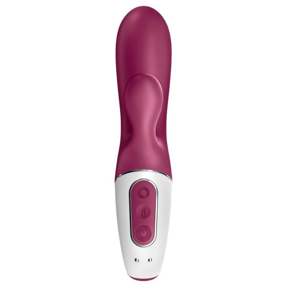 Satisfyer Hot Bunny - Smart Warming Vibrator with Clitoral Arm (Red)