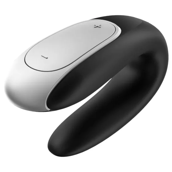 Satisfyer Double Fun - App-controlled couple’s vibrator (black)