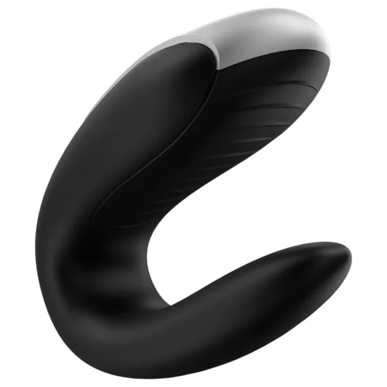 Satisfyer Double Fun - App-controlled couple’s vibrator (black)