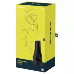 Satisfyer Men Classic - Manual Suction Masturbator (Black) 