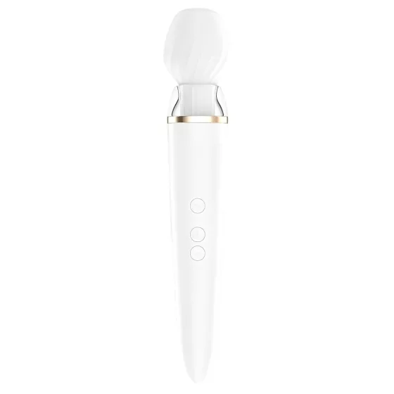 Satisfyer Double Wand-er - Smart Massager Vibrator (White)