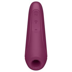   Satisfyer Curvy 1+ - Smart Air-Pulse Clitoral Stimulator (Red)