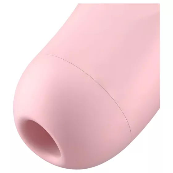 Satisfyer Curvy 2+ - App-controlled air pulse clitoral stimulator (pink)
