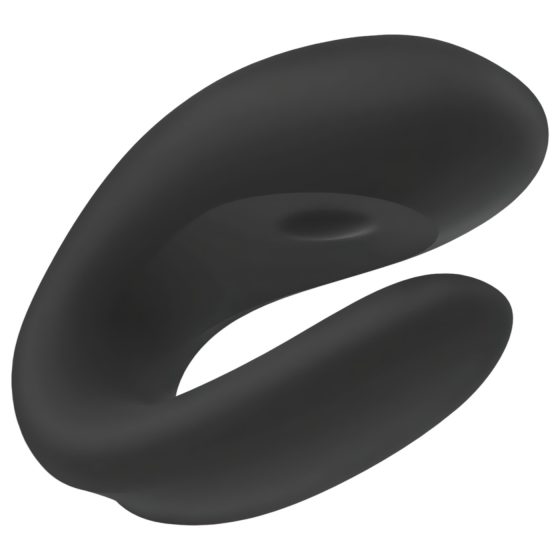 Satisfyer Double Joy - Smart Waterproof Couples Vibrator (Black)