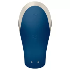 Satisfyer Double Love - Smart Couple's Vibrator (Blue)