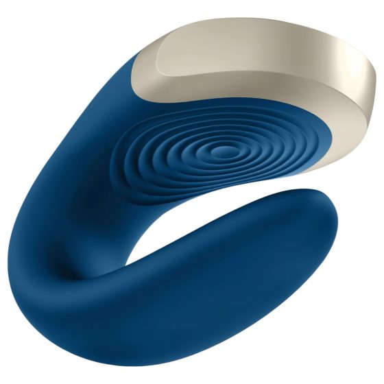 Satisfyer Double Love - Smart Couple's Vibrator (Blue)