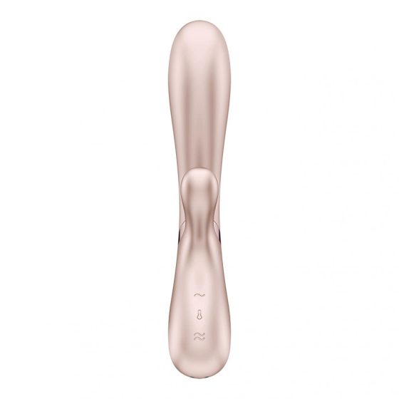 Satisfyer Hot Lover - smart rechargeable heated vibrator (silver)