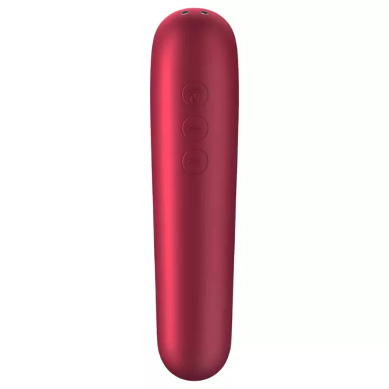 Satisfyer Dual Love - Smart Red Vibrator for G-Spot & Clitoral Pleasure