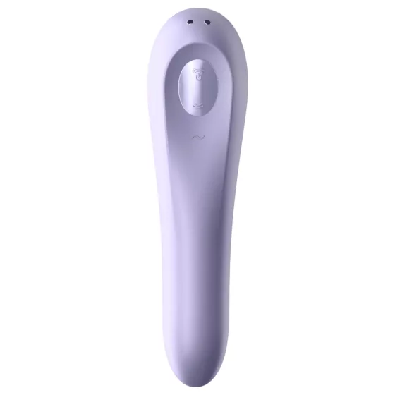 Satisfyer Dual Pleasure - App-controlled air pulse 2-in-1 vibrator (purple)