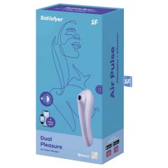   Satisfyer Dual Pleasure - Smart 2-in-1 Air Pulse Vibrator (Purple)