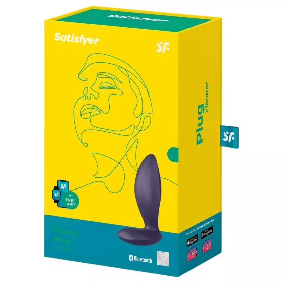 Satisfyer Power Plug - Smart Anal Vibrator (Purple)