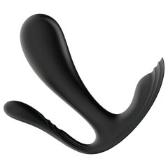 Satisfyer Top Secret Plus - Smart 3-Prong Vibrator (Black)