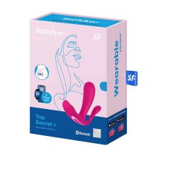 Satisfyer Top Secret Plus - Smart 3-Prong Vibrator (Pink)