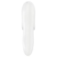   Satisfyer Bold Lover - Rechargeable Waterproof Finger Vibrator (White)